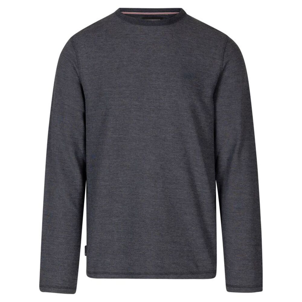 Trespass Mens Calverley Sweatshirt / Dark Flint Marl